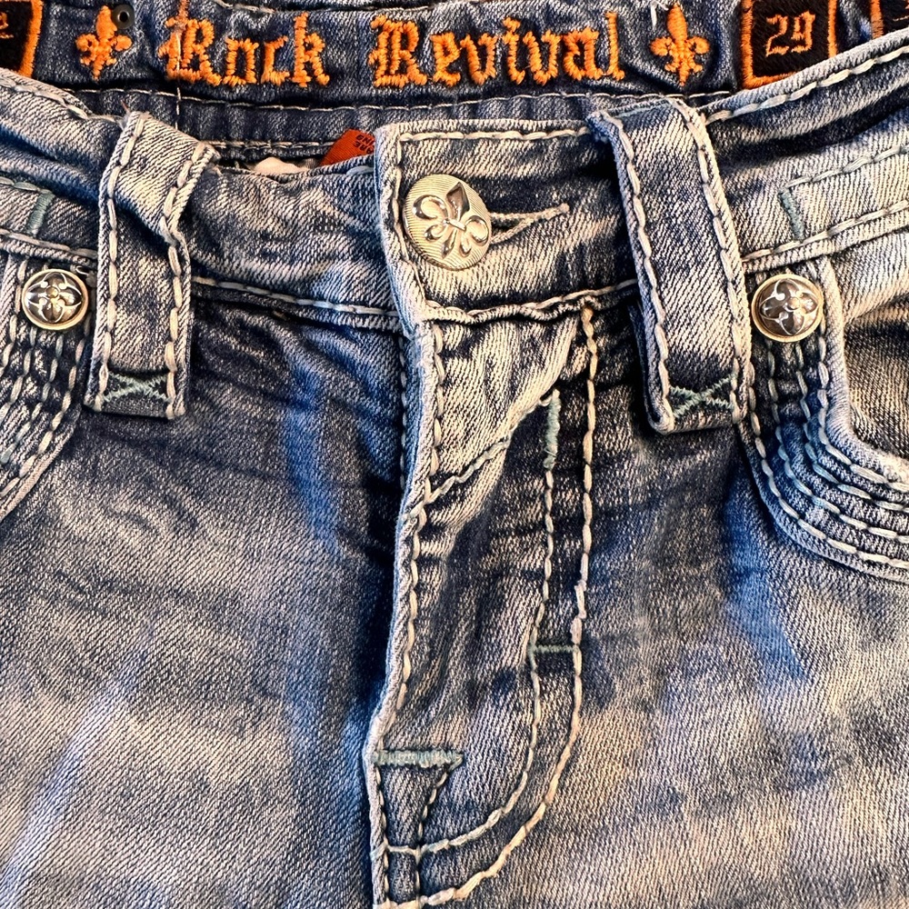 Mens Rock Revival Walden jeans
size 29 x 29 slim boot - Picture 2 of 16
